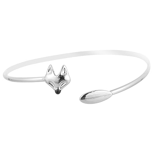 HORIALENCE 1 Stück Verstellbares und Entzückendes Handgelenkarmband Hypoallergenem Material für Damen Einzigartiger Schmuck für Besondere Anlässe Silberfarbenes Design als oder von HORIALENCE