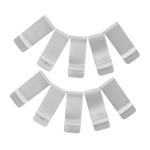 HORIALENCE 10 Stück Teiliges Geldclip Multifunktionaler für Bargeld Kreditkarten und Stifte Robuste und Stilvolle Brieftasche für Herren für Alltag und Reisen von HORIALENCE