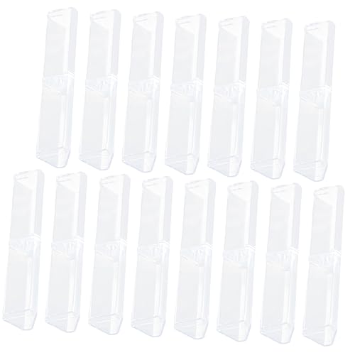 HORIALENCE 15stücke Teiliges Transparenter Stiftboxen Multifunktionale Stifthalter Für Büro Und Aufbewahrung Leicht Stabil Für Stifte Und Schmuck von HORIALENCE