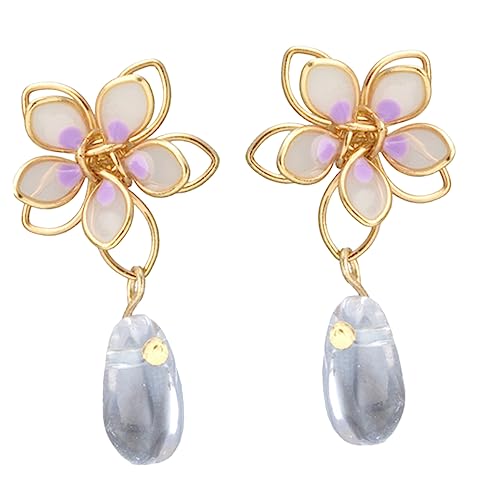 HORIALENCE 1Paar Blumenohrringe Damen Ohrstecker mit Wasserfall Design für Sommerpartys und Strandmode Hochwertigem Material Gefertigt Leicht und zu Tragen HORIALENCE 1Paar Blumenohrringe Damen Ohrstecker mit Wasserfall Design für Sommerpartys und Strandmode Hochwertigem Material Gefertigt Leicht und zu Tragen von HORIALENCE