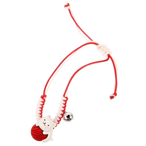 HORIALENCE Cartoon Kätzchen Armband Zartes Strickarmband Schönes Armband Einfache Struktur Langlebiges Design Leicht Zu Tragen von HORIALENCE