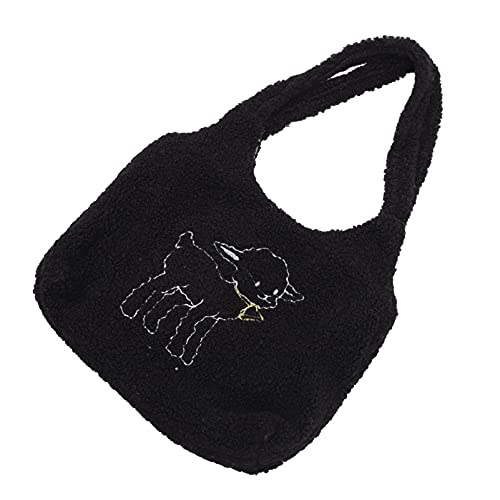 HORIALENCE 1Stück Plüsch Damenhandtasche Hochwertigem Kunstpelz Große Kapazität Vielseitige Umhängetasche für Schule Arbeit und Shopping Niedliches Design HORIALENCE 1Stück Plüsch Damenhandtasche Hochwertigem Kunstpelz Große Kapazität Vielseitige Umhängetasche für Schule Arbeit und Shopping Niedliches Design von HORIALENCE