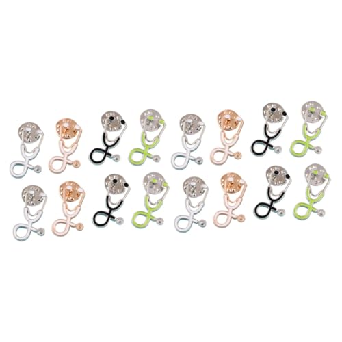 HORIALENCE 2 Sätze Teiliges Kreatives Broschen Für Krankenschwestern Cartoon Anstecker Medizinisches Zubehör Für Medizinstudenten Und Absolventen Hochwertigem Legierungsmaterial 8 Stück * 2 von HORIALENCE