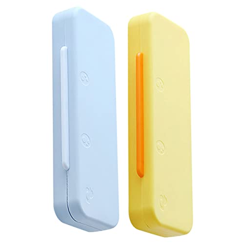 HORIALENCE 2stücke Plastikbox Als Stifte-Organizer Stapelbar Deckel Aus Robustem Für Bleistifte Stifte Und Kleine Schreibwaren Geeignet Für Schule Büro Und Zuhause von HORIALENCE