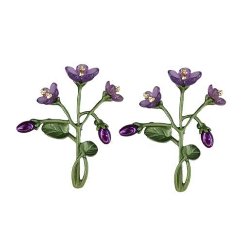 HORIALENCE 2 Stück Broschen für Damen Festtagsanstecker Strapazierfähige Anstecknadeln Kleider Anzüge von HORIALENCE