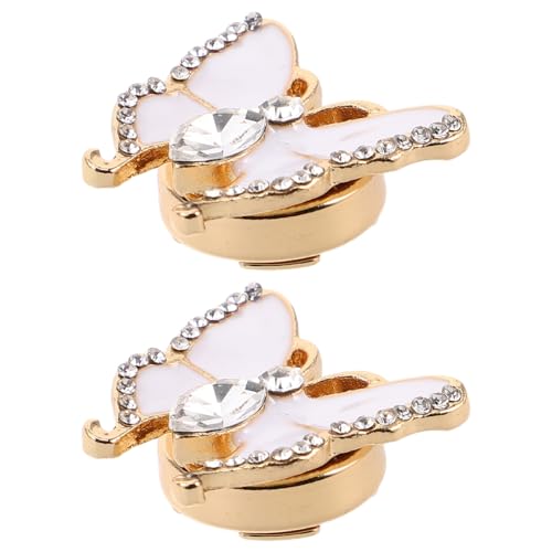 HORIALENCE 2 Stück Schmetterling Manschettenknöpfe Hochzeitsmanschettenknöpfe Adapter Für Hemdmanschetten Und Manschettenknöpfe Manschetten Mit Strassknöpfen Manschettenlinks Diamant Weiß HORIALENCE 2 Stück Schmetterling Manschettenknöpfe Hochzeitsmanschettenknöpfe Adapter Für Hemdmanschetten Und Manschettenknöpfe Manschetten Mit Strassknöpfen Manschettenlinks Diamant Weiß von HORIALENCE