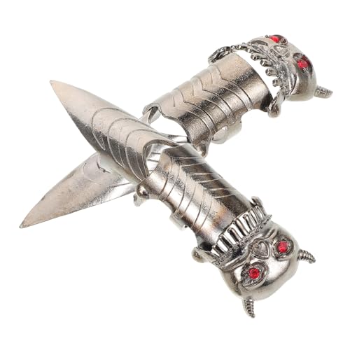 HORIALENCE 2 Stück Vollfingerringe: Einzigartige Punk-eulen-fingerklauenringe – Retro-gothic-metallgelenkschmuck Für Damen Für Party-bühnenauftritte Und Themenpartys von HORIALENCE