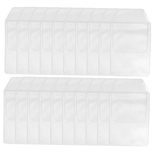 HORIALENCE 20stücke Transparente Stiftetui Für Ärzte Und Praktische Aufbewahrung Für Stifte Bleistifte Ausweise Und Karten Organizer Für Täglichen Gebrauch von HORIALENCE