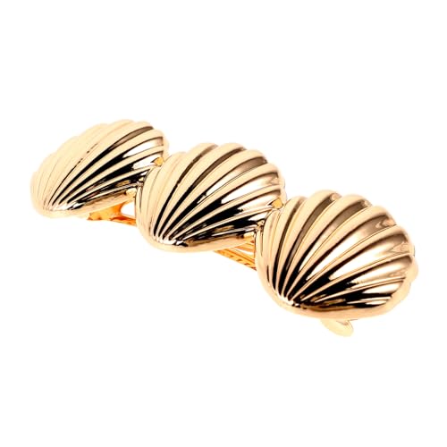 HORIALENCE 2stücke Muschel Haarspangen -motiven Haarschmuck Stilvolle Haarspangen Clip Für Kurze Haare Party Festival Hochzeit von HORIALENCE