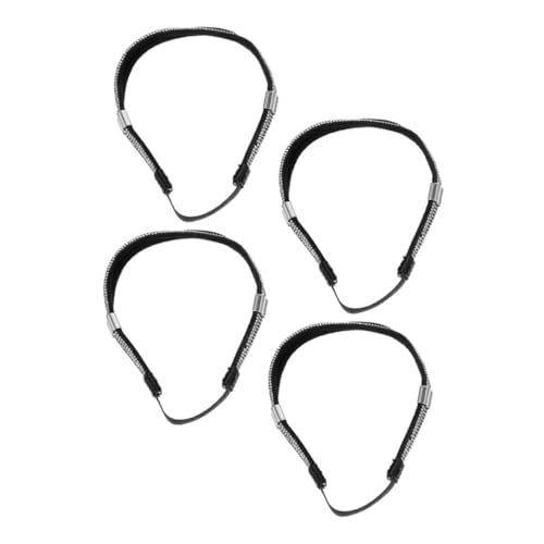 HORIALENCE 4 Stück Hochhackige Strass Schuhriemen Elastische Fersengurte Verstellbar Rutschfest Für Damen High Heels Geeignet Schutz Vor Schuhverlust Mit Glitzersteinen von HORIALENCE