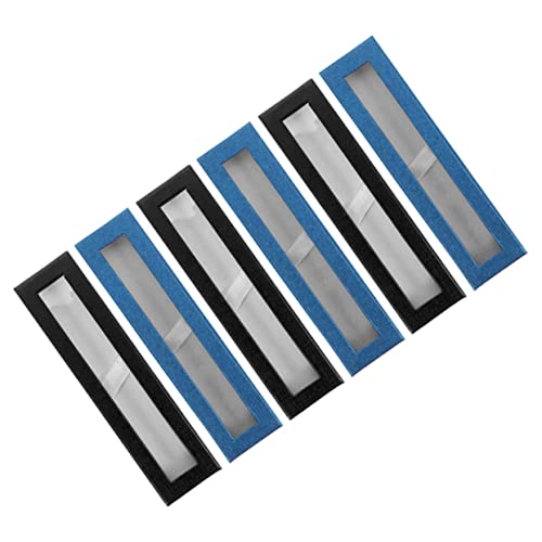 HORIALENCE 6-Teilige Boxen Signierbox der Kugelschreiber Deckel modern klarer Stifthalter einfach Stiftbehälter Aufbewahrungsbehälter für Stifte Bleistiftspeicherhalter Papier HORIALENCE 6-Teilige Boxen Signierbox der Kugelschreiber Deckel modern klarer Stifthalter einfach Stiftbehälter Aufbewahrungsbehälter für Stifte Bleistiftspeicherhalter Papier von HORIALENCE