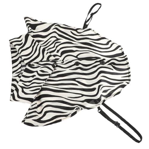 HORIALENCE Damen Fake Kragen Baumwolle mit Abnehmbarem Zebra Muster Stilvoller Weicher Blusenkragen für Verschiedene Anlässe für Partys und Besondere Anlässe Zufällige Farbe Zufällige Farbe von HORIALENCE