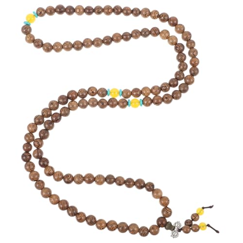 HORIALENCE Dekoratives Armband Holz für Damen und Herren Perlen Strapazierfähige Handgefertigte Beaded Armbänder für Freizeit und Alltag Vielseitig Tragbar von HORIALENCE