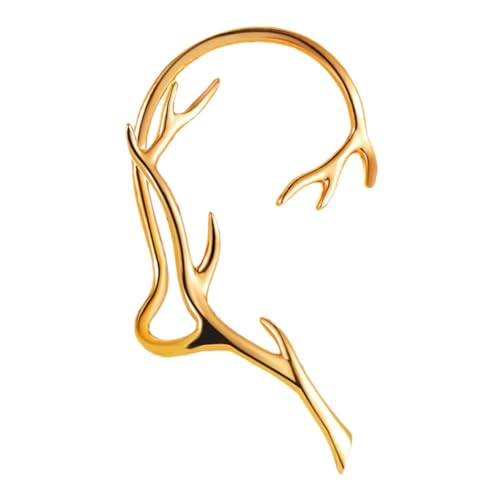 HORIALENCE Ear Clip Ohrklemme Damen Simple Baum Zweig Design Leicht Tragbar Ohrloch Schmuck Alltag Fest Feier von HORIALENCE