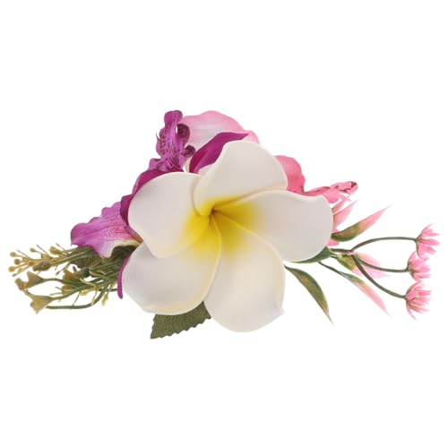 HORIALENCE Hawaiianische Blüten-haarspangen Aus Kunstblumen Plumeria Haarklammern Für Frauen Stylische Haaraccessoires Für Strandpartys Und Urlaubsoutfits Dekoration Für Fotoshootings von HORIALENCE