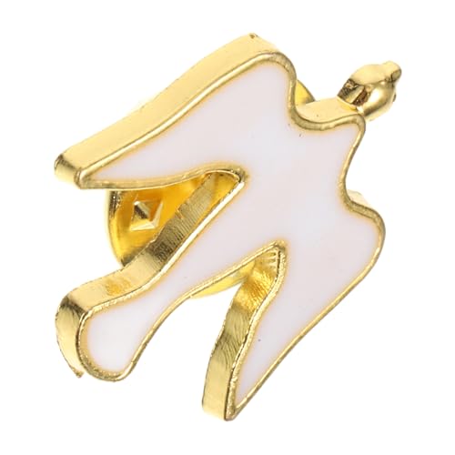 HORIALENCE Friedens Taube Brosche Anstecknadel Multifunktionale Emaille Nadel für Hochzeiten Feiern Religiöse Anlässe Perfektes Accessoire zur Dekoration von Kleidung Taschen von HORIALENCE