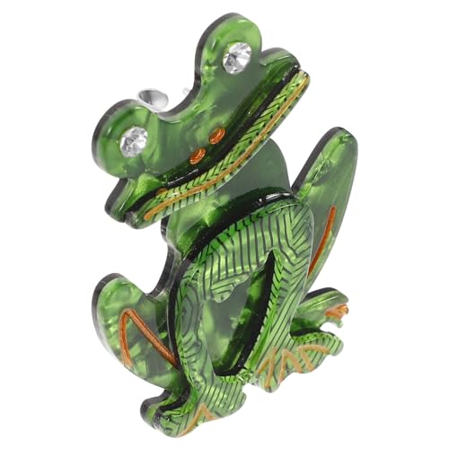 HORIALENCE Frosch Brosche Dekorative Cartoon Tier Anstecknadel für Kleidung Schals und Hüte Handgefertigte Brosche Farbige Schmucknadel für Besondere Anlässe und Feiertage von HORIALENCE