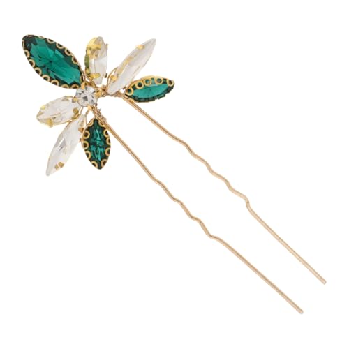 HORIALENCE U-förmige Abgeflachte Haarnadel Handgefertigt Metall Mit Strasssteinen Für Frauen Mädchen Diy Frisur Accessoires Leicht Und Für Partys Und Abendveranstaltungen von HORIALENCE