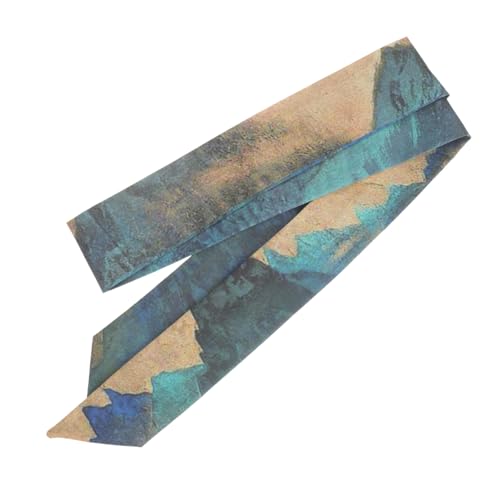 HORIALENCE Haarband Scarf für Damen Verstellbares Halstuch und Handtaschen Schal Elegantes Design für Freizeit und Sport Multifunktionales Accessoire zur Verschönerung von Outfit und Tasche von HORIALENCE