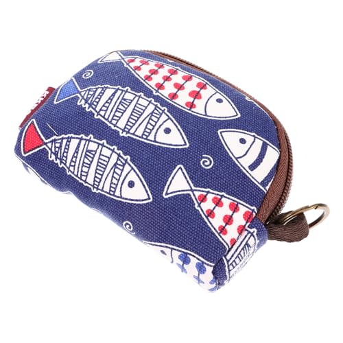 HORIALENCE Japanische Münzgeldbörse Retro Geldbörse Kleine Geldbörse für Damen mit Magnetverschluss Kosmetiktasche im Japanischen Stil von HORIALENCE