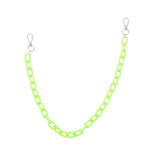 HORIALENCE Jeanskette Hip Hop Hosenkette Gürtel Kette Damen Punk Accessoire Langlebig Grün von HORIALENCE