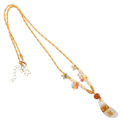 HORIALENCE Katzenhalskette Damen mit Kätzchen Anhänger Harz Süßes Schmuckstück für Katzenliebhaber Elegantes Design Leichte Kette für Frauen Geburtstagsgeschenk von HORIALENCE