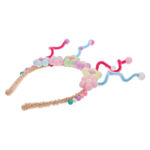 HORIALENCE Kreativer Haarreif mit Cartoon Augen Design für Geburtstagsfeiern Feiertagsfeierlichkeiten Lustiges Fotografie Accessoire für Witzigem Federdesign von HORIALENCE