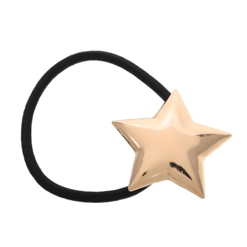 HORIALENCE Metall-haargummis Für Frauen Stern-haargummis Elastische Haarbänder Minimalistischer Pferdeschwanzhalter Haarstyling-tools Für Teenager Frauen Und Mädchen von HORIALENCE