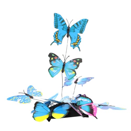 HORIALENCE Mini Hut Haarklammern mit Schmetterlingen für Frauen Leichte Strapazierfähige Haarschmuck für Teepartys Hochzeiten Geburtstagsfeiern Exzentrische Haaraccessoires von HORIALENCE