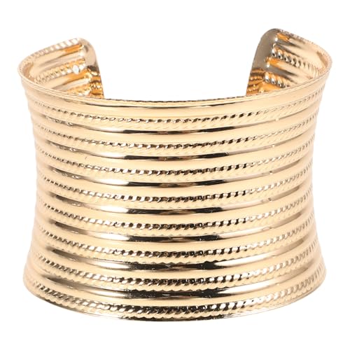 HORIALENCE Offener Handgelenkarmreif mit Einzigartigem Texturmuster für Bequemen Sitz Bangle für Verbessertes Handgelenks Design für Damen Herren von HORIALENCE