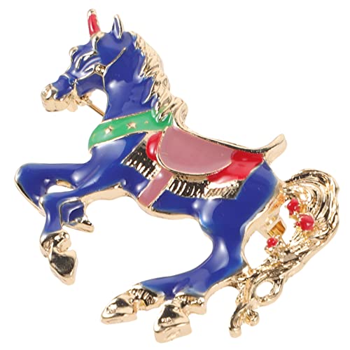 HORIALENCE Pferde Brosche Pin Vintage Anstecknadel für Kleidung und Hüte für und Besondere Anlässe Leicht und Langlebig von HORIALENCE