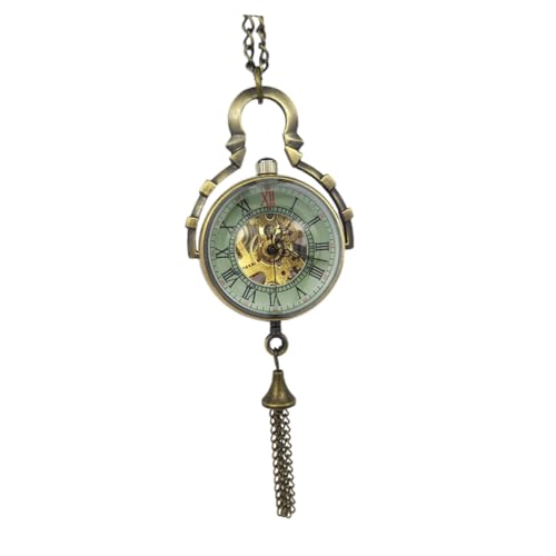HORIALENCE Retro Mechanische Taschenuhr Halskette mit Hohlkugel Design Handaufzug Hochwertigem Legierungsmaterial für Erwachsene Modisches Accessoire HORIALENCE Retro Mechanische Taschenuhr Halskette mit Hohlkugel Design Handaufzug Hochwertigem Legierungsmaterial für Erwachsene Modisches Accessoire von HORIALENCE