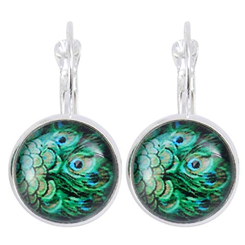 HORIALENCE Retro Peafowl Ohrringe für Damen und Stilvolle Silber Ohrringe für Partys Reisen und Einkäufe Langlebiges Design Hypoallergen und HORIALENCE Retro Peafowl Ohrringe für Damen und Stilvolle Silber Ohrringe für Partys Reisen und Einkäufe Langlebiges Design Hypoallergen und von HORIALENCE