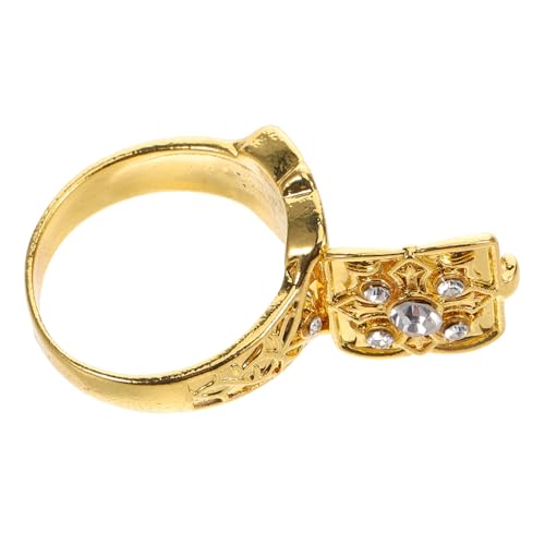 HORIALENCE Ringschmuck Für Damen Modischer Herrenschmuck Goldene Legierung von HORIALENCE