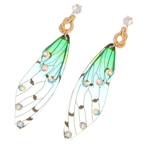 HORIALENCE Schmetterlingsflügel Ohrringe Damen Baumelnde Ohrringe mit Zarten Schmetterlingsdesign für Alltag Date und Besondere Anlässe Perfektes Accessoire für Frauen und Mädchen von HORIALENCE