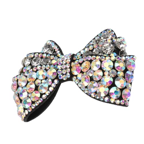 HORIALENCE Schuhzubehör Mit Schleife Schleifenknoten Schuhanhänger Für Turnschuhe Abnehmbare Schuhclips Schuhschmuck Strass Schleifenclips Damen Fersenschnallen Strass Schuhanhänger von HORIALENCE