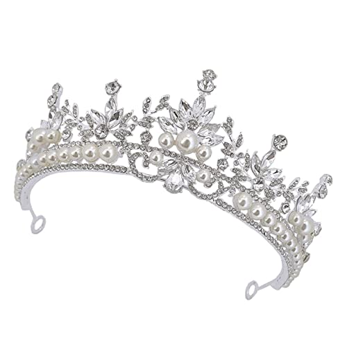 HORIALENCE Braut Strass Haarreif Hochzeitskrone Glänzenden Rhinestones Sicherer Für Brautmode Und Festliche Anlässe von HORIALENCE