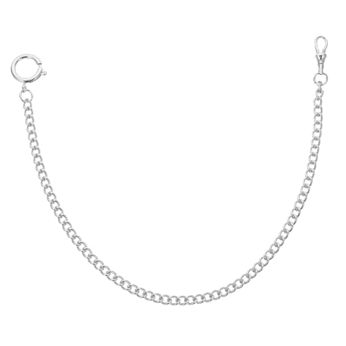 HORIALENCE Taschenuhr Kette Herren Hochwertige Elektrogoldene Metallkette für Formelle und Outfits Accessoire für DIY Projekte und Uhrenliebhaber von HORIALENCE