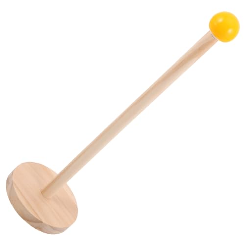 HORIALENCE Vertikaler Haargummi Organizer aus Holz mit Rundem Kugeldesign Multifunktionaler Haarband Ständer für Mädchen Haarschmuck Aufbewahrung Praktischer Scrunchy Halter für Ordentliche von HORIALENCE