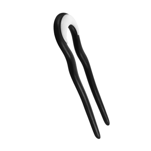 HORIALENCE Vintage Haarnadel U-förmige Haarnadel Retro-stil U-förmige Haarnadel Für Mädchen Frauen U Formen Haarnadel Zarte Haargabel Mit Holzperlen Charme Dekorative Haarnadel von HORIALENCE