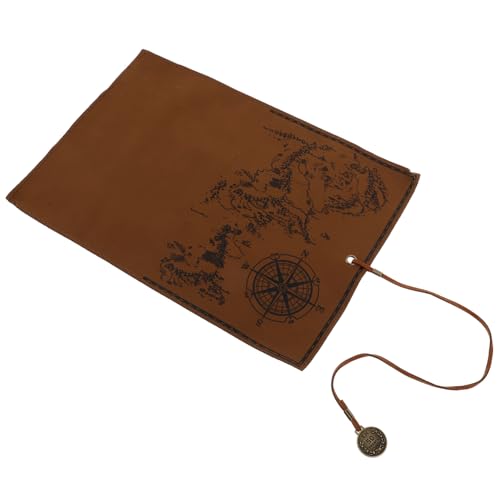 HORIALENCE Vintage Roll-up Federmäppchen Aus Kunstleder Großer Kapazitäts-Organizer Für Schreibwaren Und Make-up Kreative Tasche Im Retro-Design Für Reisen Und Alltag von HORIALENCE