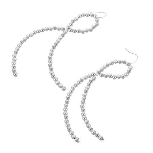 HORIALENCE Schleifen-ohrhänger Im Vintage-stil Für Damen Lange Baumelnde Ohrringe Mit Schleifenakzent Geeignet Für Hochzeiten Abschlussbälle Und Formelle Anlässe von HORIALENCE