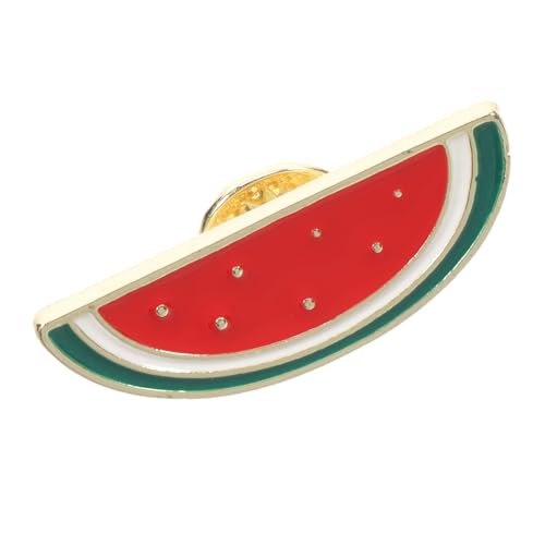 HORIALENCE Wassermelonen Brosche Für Frauen Farbenfrohe Cartoon Anstecknadel Als Vielseitiges Accessoire Für Kleidung Und Taschen Einzigartiges Design Für Individuelle Styles von HORIALENCE