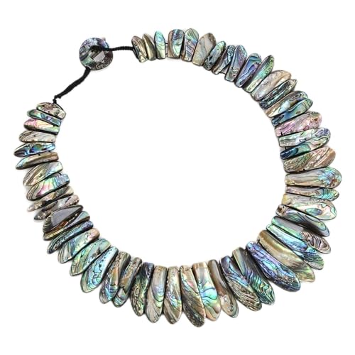 HOROJDTH Schmuck 19'' handgemachte natürliche grüne Paua-Abalone-Muschel-Muschel-Halskette for Frauen HOROJDTH Schmuck 19'' handgemachte natürliche grüne Paua-Abalone-Muschel-Muschel-Halskette for Frauen von HOROJDTH