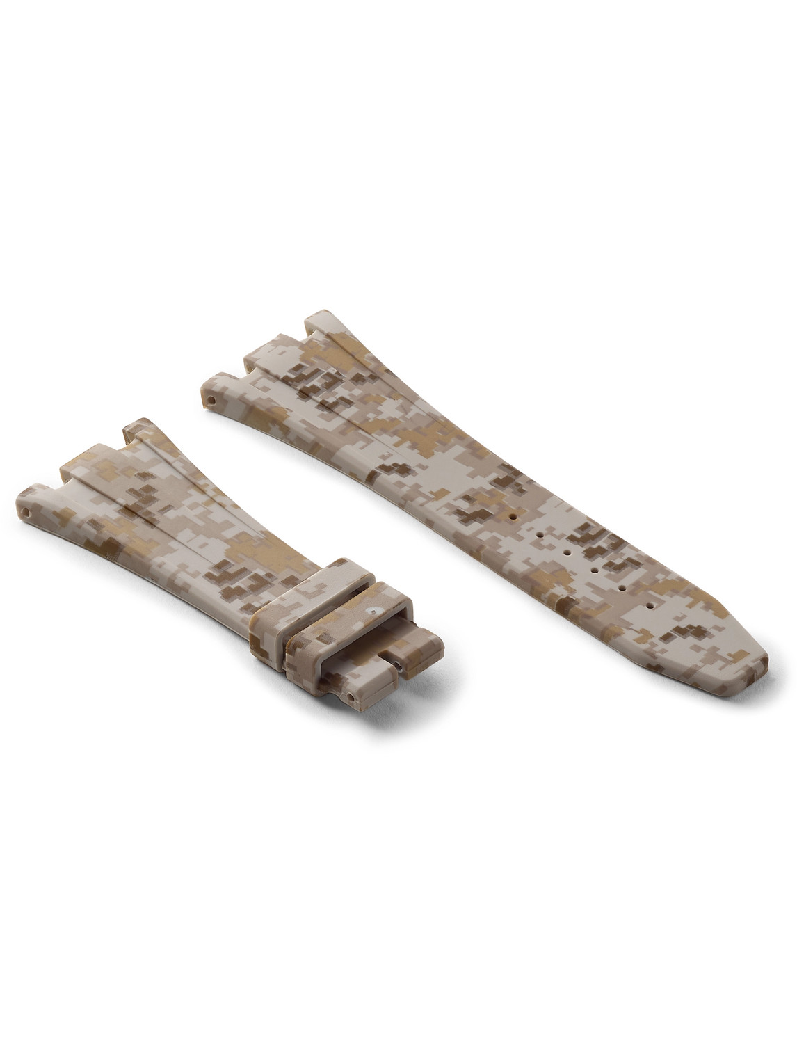 HORUS WATCH STRAPS - Deployant 42mm Camouflage-Print Rubber Watch Strap - Men - Gray HORUS WATCH STRAPS - Deployant 42mm Camouflage-Print Rubber Watch Strap - Men - Gray von HORUS WATCH STRAPS