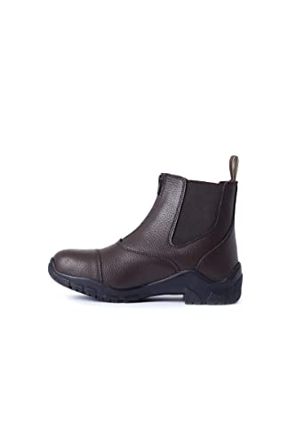 HORZE Damen Winter Reitstieflette Idaho, Winterreitschuhe gefüttert, Braun, 37 von HORZE