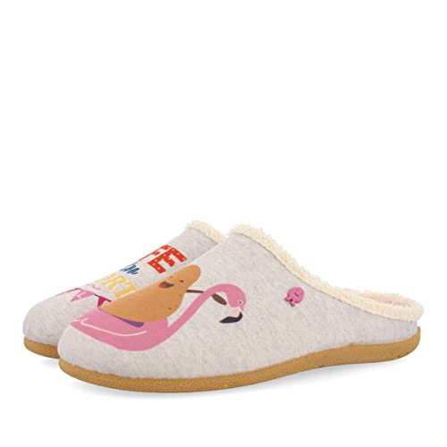 Gioseppo Hot Potatoes Damen Rueka Hausschuh, grau, 40 EU von HOT POTATOES