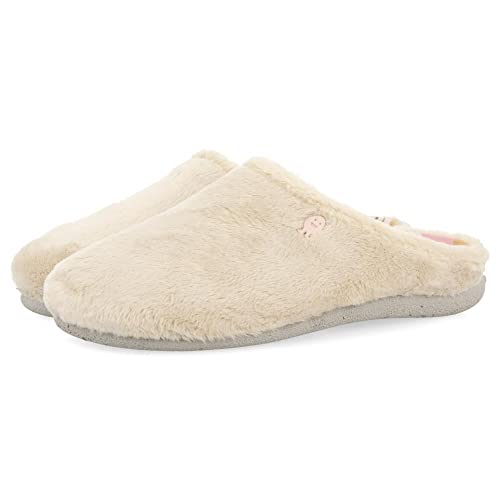 HOT POTATOES Cavour Hausschuh, beige, 31 EU von HOT POTATOES