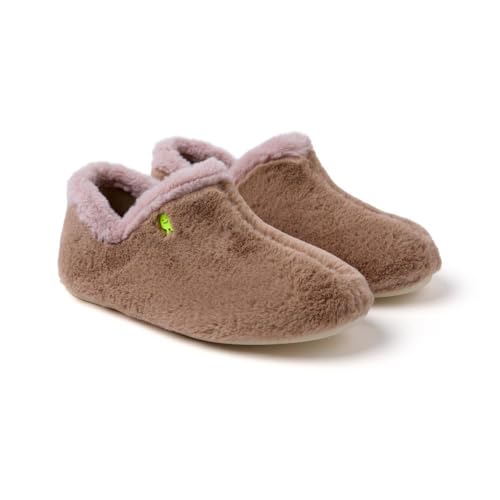 HOT POTATOES Damen Kerrick Hausschuh, Taupe, 41 EU HOT POTATOES Damen Kerrick Hausschuh, Taupe, 41 EU von HOT POTATOES