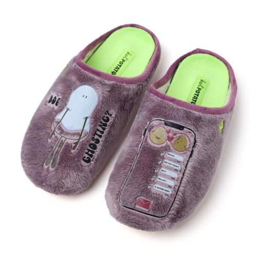 HOT POTATOES Damen Slayton Hausschuh, Malve, 37 EU von HOT POTATOES